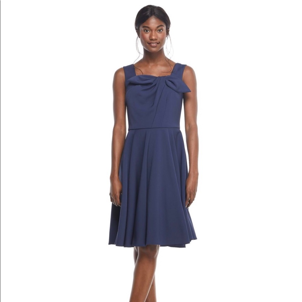 Gal Meets Glam Zoe Dress in Navy NWOT